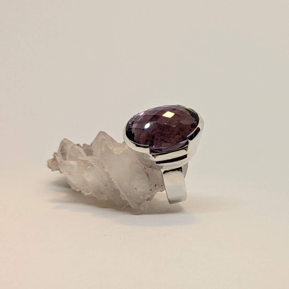 Amethyst Cushion‑Cut Ring - Image 2