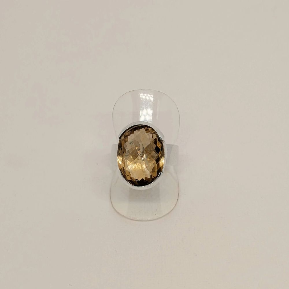Oval Cut Citrine Ring - Image 7