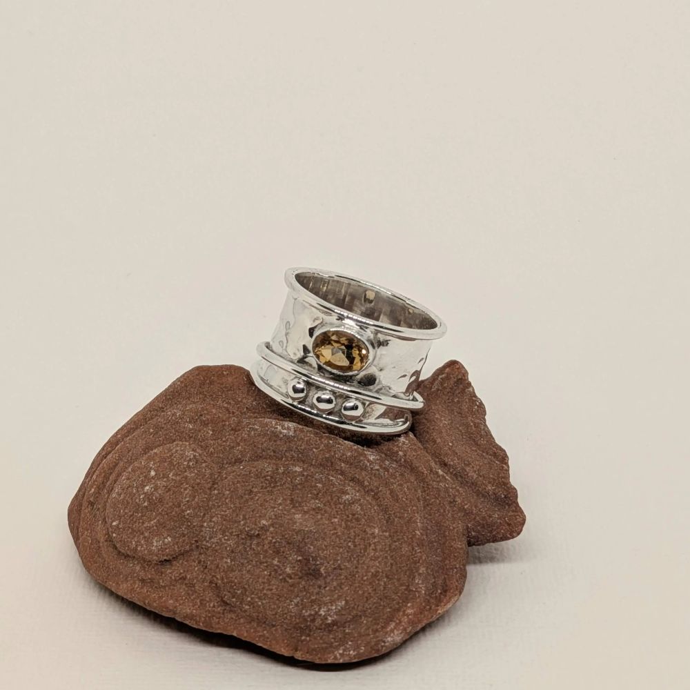 Citrine Spinner Ring