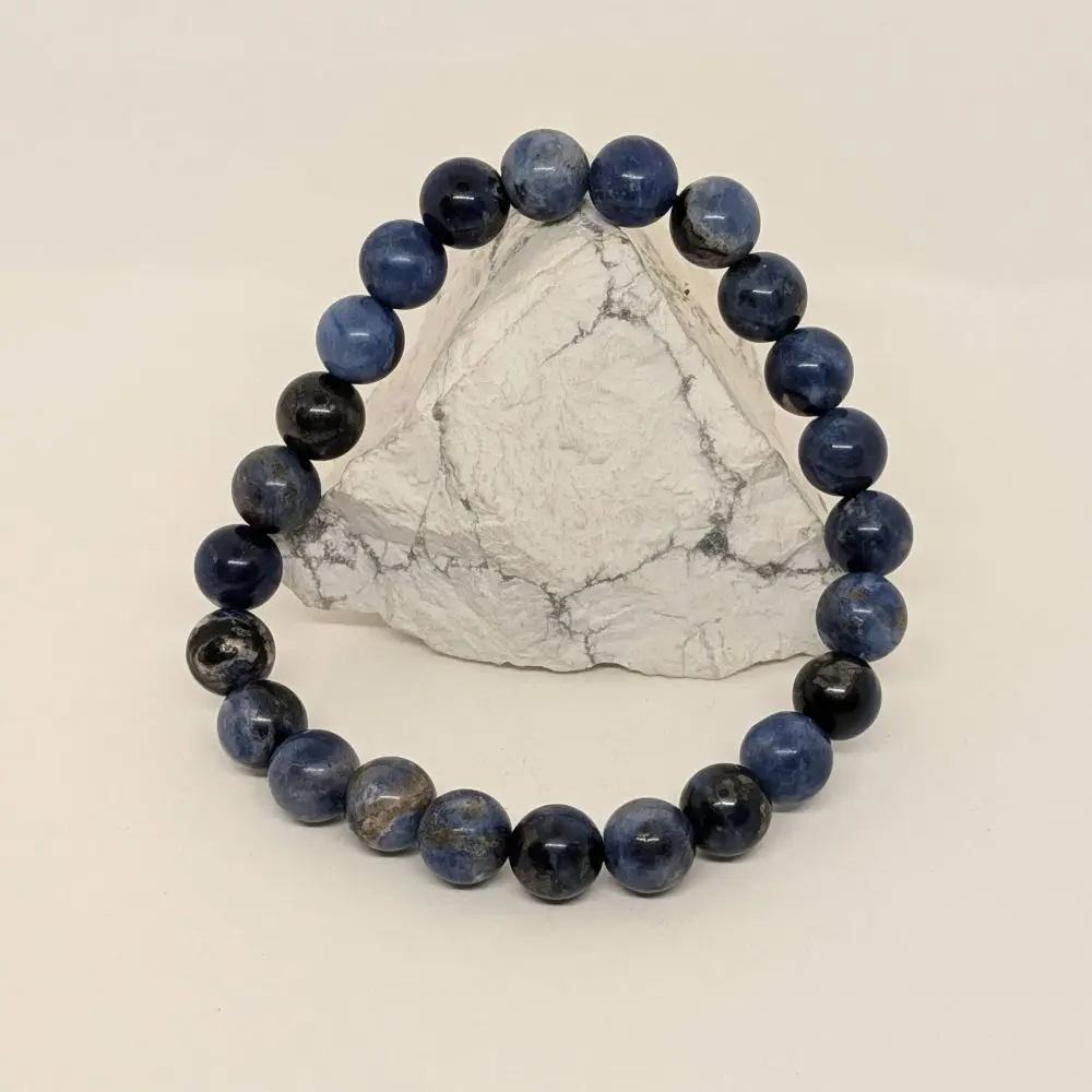 Sodalite (Dark Blue) Bracelet – Clarity, Calm Thinking & Honest Expression