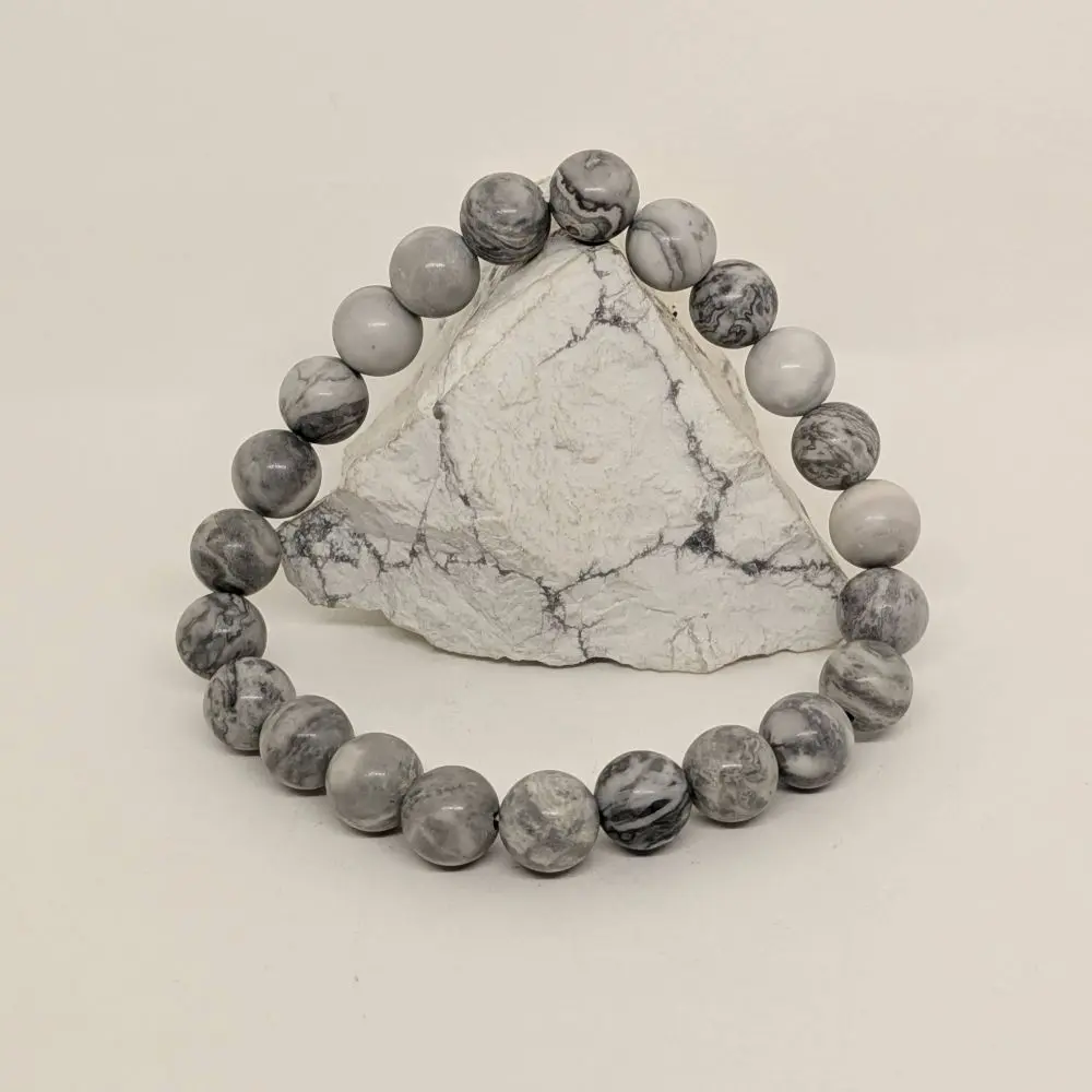 Map Jasper Bracelet – Stability, Nurturing Energy & Calm Focus