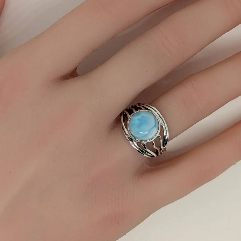 Larimar Ring - Size 6